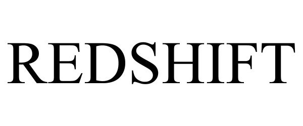 Trademark Logo REDSHIFT