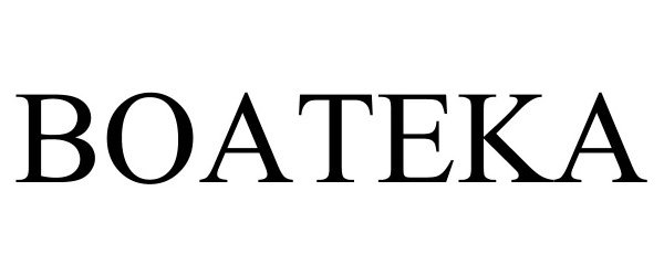 Trademark Logo BOATEKA
