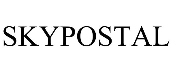 Trademark Logo SKYPOSTAL