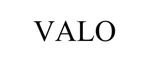 Trademark Logo VALO