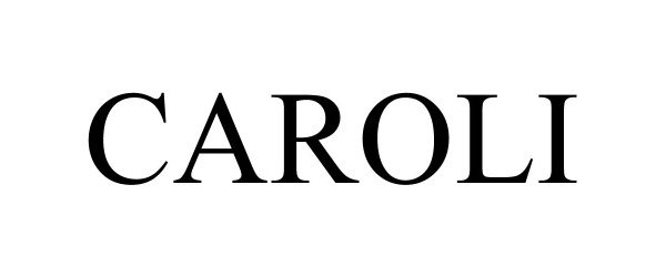 Trademark Logo CAROLI