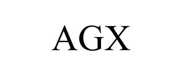 Trademark Logo AGX
