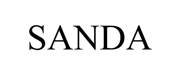 Trademark Logo SANDA