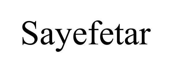  SAYEFETAR