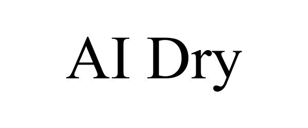Trademark Logo AI DRY