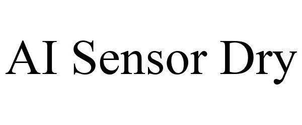 Trademark Logo AI SENSOR DRY