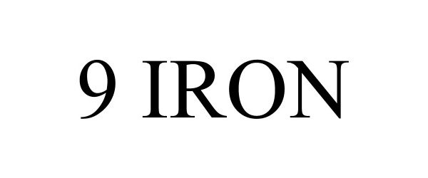 Trademark Logo 9 IRON