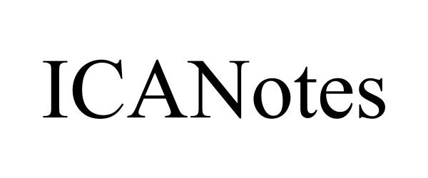 Trademark Logo ICANOTES
