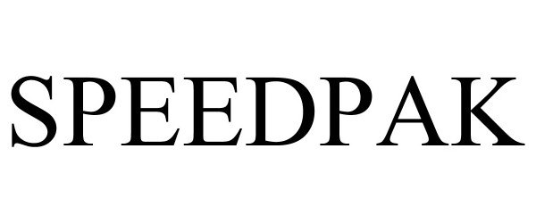 Trademark Logo SPEEDPAK