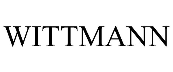 Trademark Logo WITTMANN