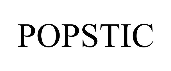 Trademark Logo POPSTIC