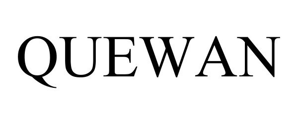 Trademark Logo QUEWAN