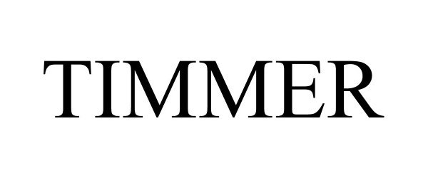 Trademark Logo TIMMER