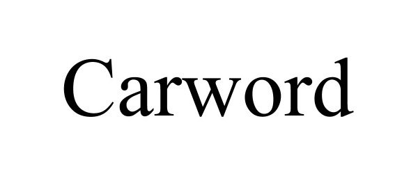Trademark Logo CARWORD