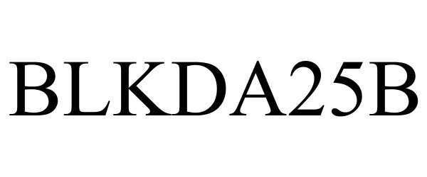 Trademark Logo BLKDA25B