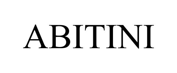 Trademark Logo ABITINI