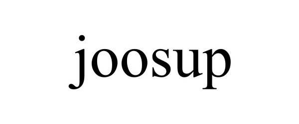 Trademark Logo JOOSUP