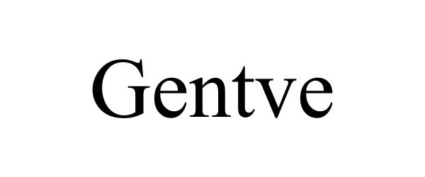 Trademark Logo GENTVE
