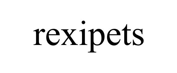 Trademark Logo REXIPETS
