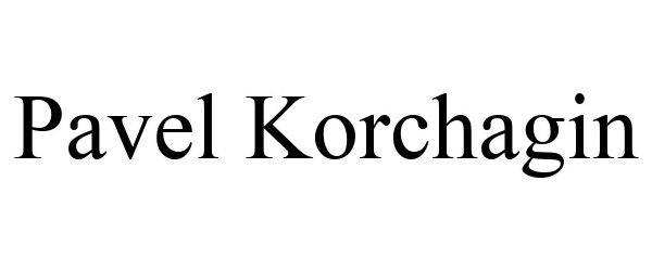 Trademark Logo PAVEL KORCHAGIN