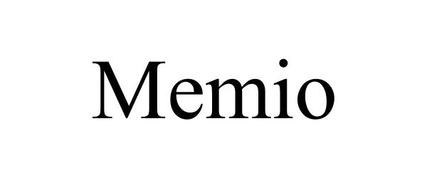 Trademark Logo MEMIO
