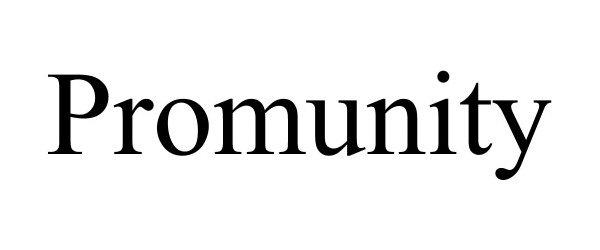 Trademark Logo PROMUNITY