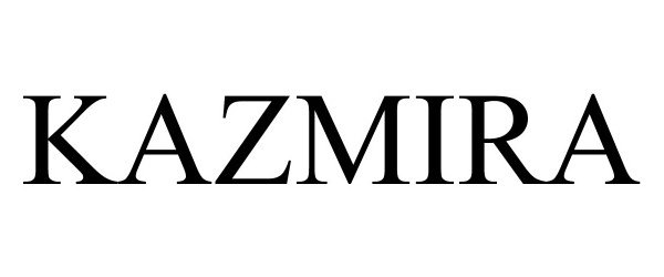 Trademark Logo KAZMIRA