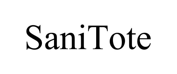 Trademark Logo SANITOTE