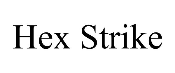 Trademark Logo HEX STRIKE
