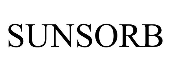 Trademark Logo SUNSORB