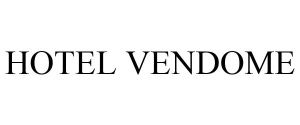  HOTEL VENDOME