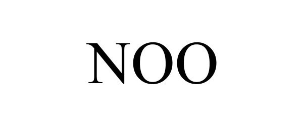 Trademark Logo NOO