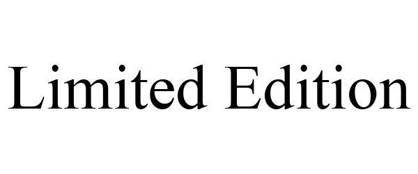 Trademark Logo LIMITED EDITION