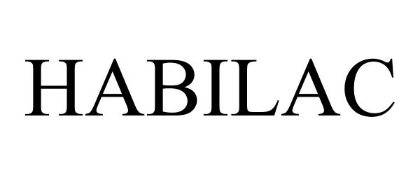 Trademark Logo HABILAC