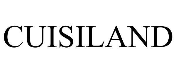 Trademark Logo CUISILAND