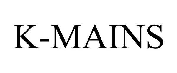 Trademark Logo K-MAINS