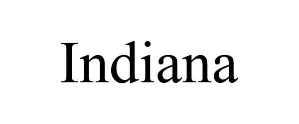 Trademark Logo INDIANA