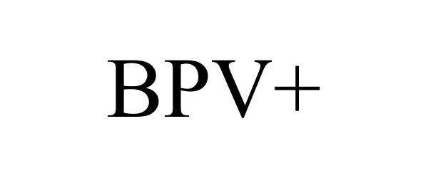 Trademark Logo BPV+
