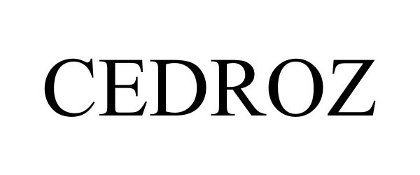Trademark Logo CEDROZ