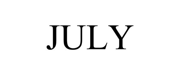 Trademark Logo JULY