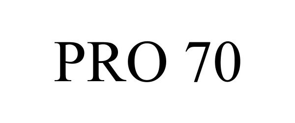 Trademark Logo PRO 70