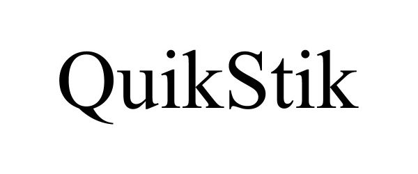 Trademark Logo QUIKSTIK