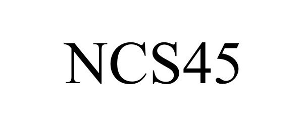 Trademark Logo NCS45