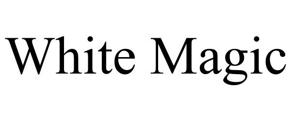 Trademark Logo WHITE MAGIC