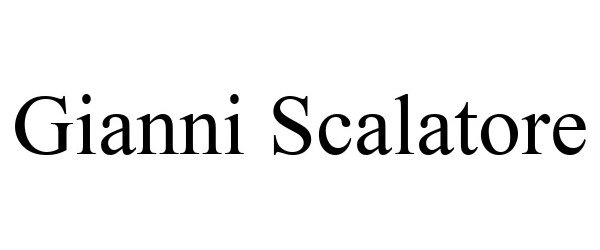 Trademark Logo GIANNI SCALATORE