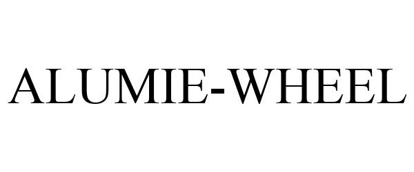 Trademark Logo ALUMIE-WHEEL