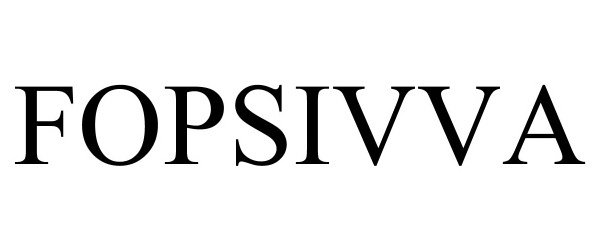 Trademark Logo FOPSIVVA
