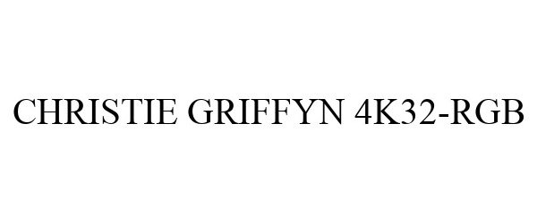  CHRISTIE GRIFFYN 4K32-RGB