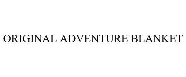  ORIGINAL ADVENTURE BLANKET