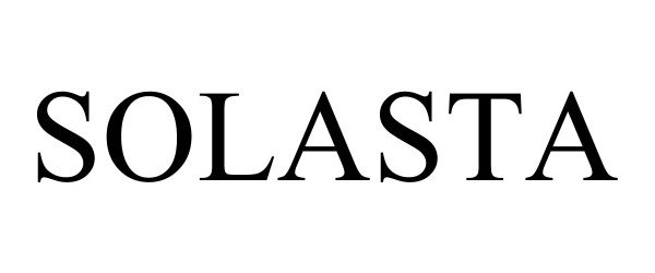 Trademark Logo SOLASTA